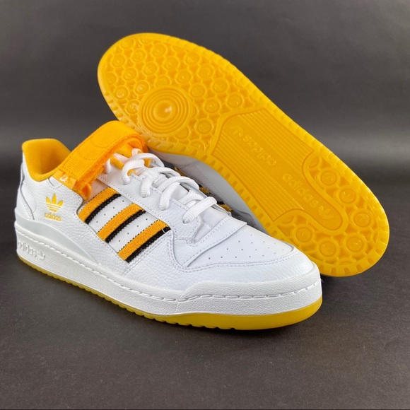 Adidas Men's Forum Low City Pack Los Angeles White Yellow Shoes Sizes 8 - 13 - Picture 9 of 10